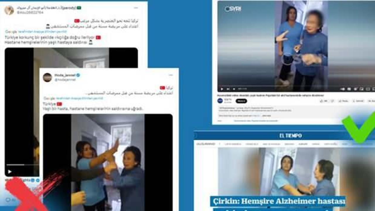 Sosyal medyada çirkin operasyon! ‘Hemşireler yaşlı hastaya saldırdı’ iddiası yalanlandı