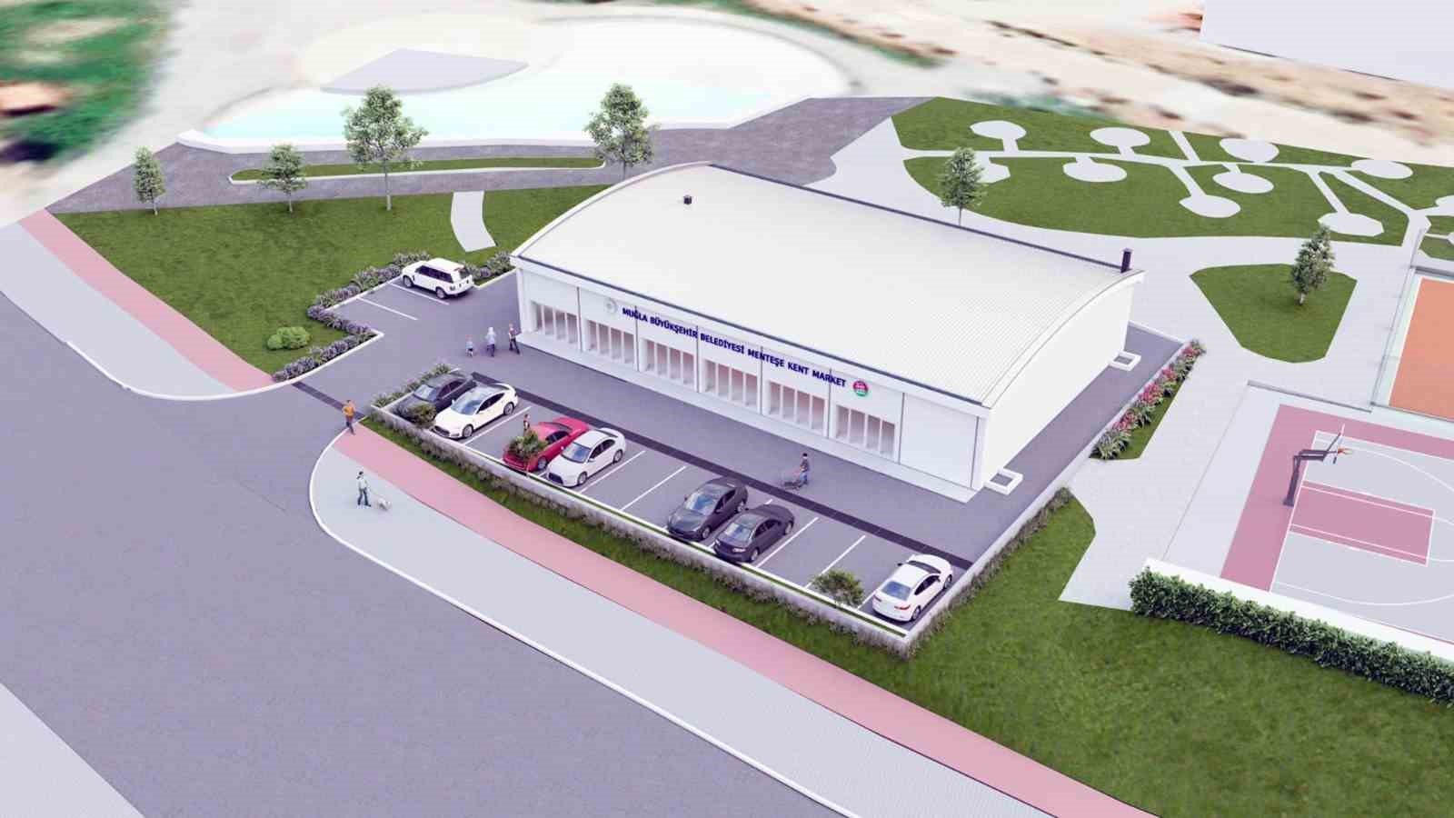 Büyükşehir Kent Market Projesi’ni hayata geçiriyor