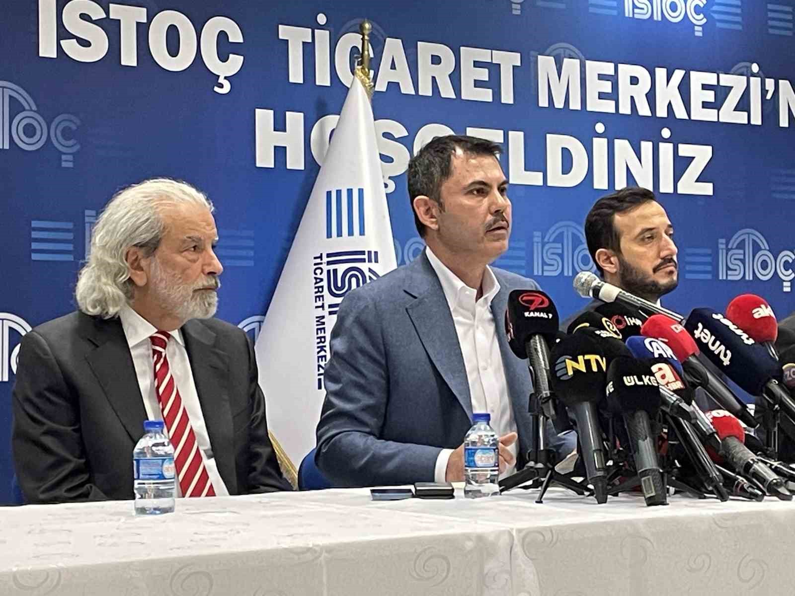 AK Parti İBB adayı Murat Kurum: “İstanbul’umuzun trafik yükünü azaltacak yeni lojistik merkezler kuracağız”