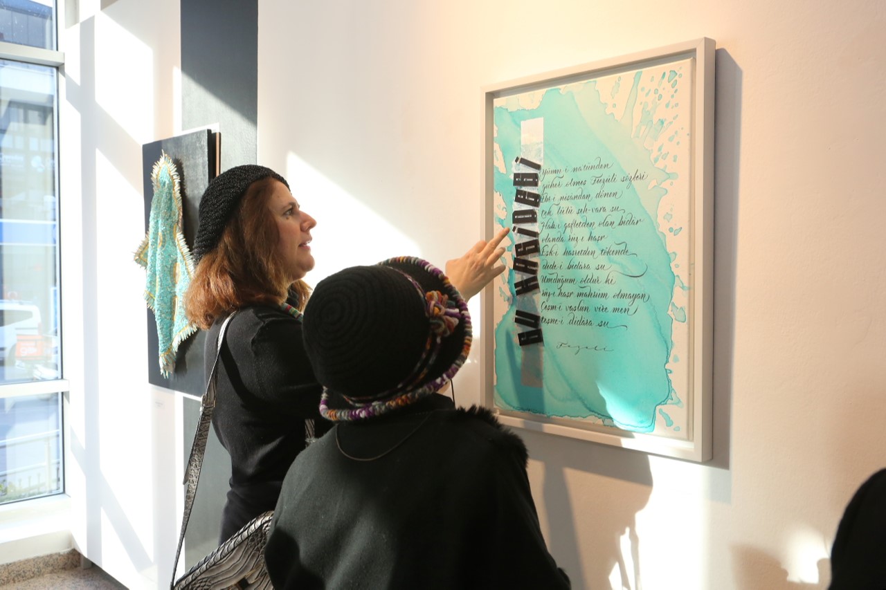 Güzel sanatlar akademisi öğrencilerinden ‘Maviye yolculuk’