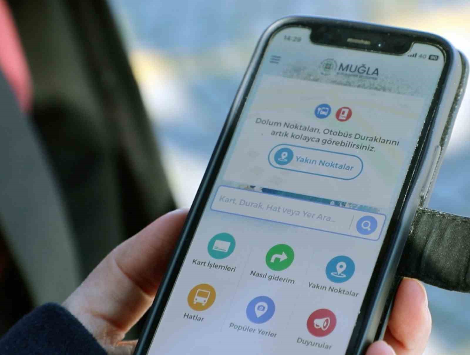 Muğla Büyükşehir Belediyesi  ‘Durakta Bekliyorum’ uygulamasına başlıyor