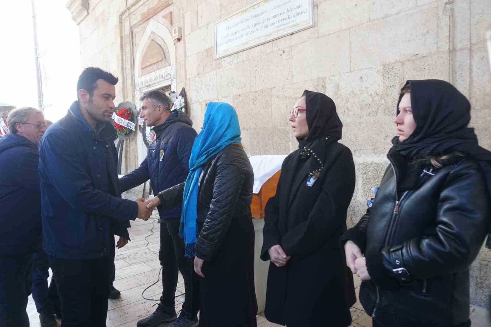 Edirneli Hakem Yankaya’nın babası son yolculuğuna uğurlandı