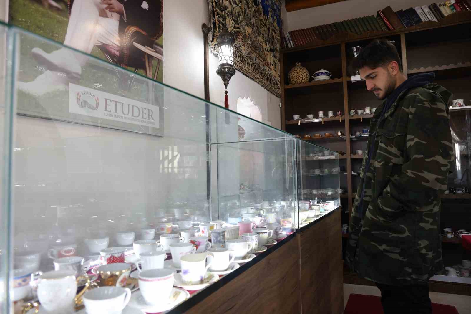 Türkiye’de sadece Elazığ’da var: 5 bin fincanla Guinness’e girmeye hazırlanıyor