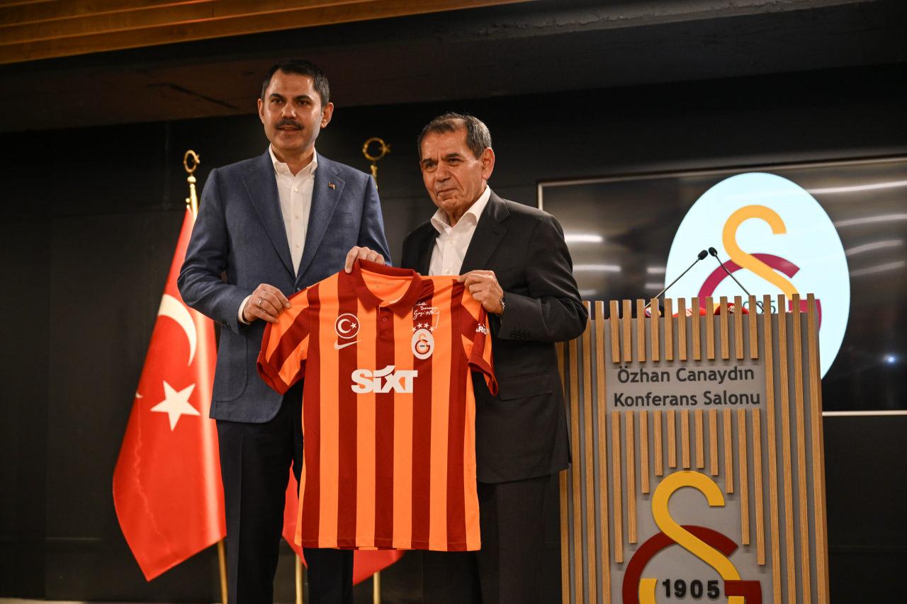 Galatasaray Başkanı Özbek: Murat Kurum İstanbul için şans
