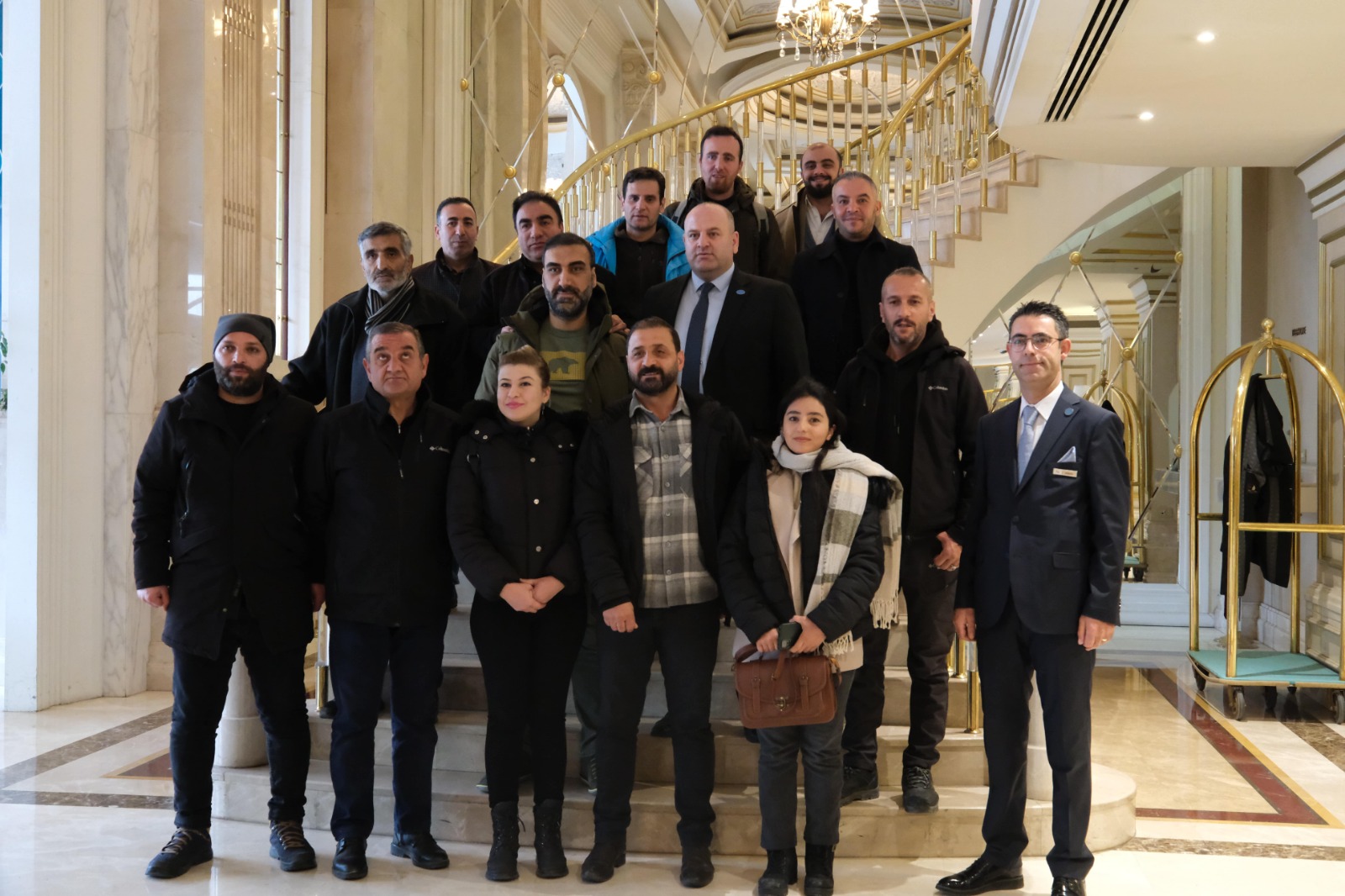 Van Elite World Otel gazetecilerle bir araya geldi