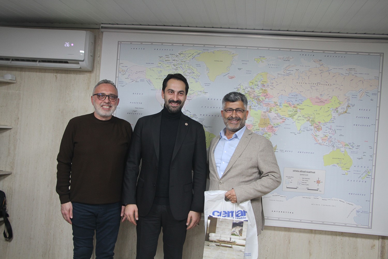 AK Parti MKYK Üyesi Ahmet Mücahit Arınç CEMAR’ı ziyaret etti