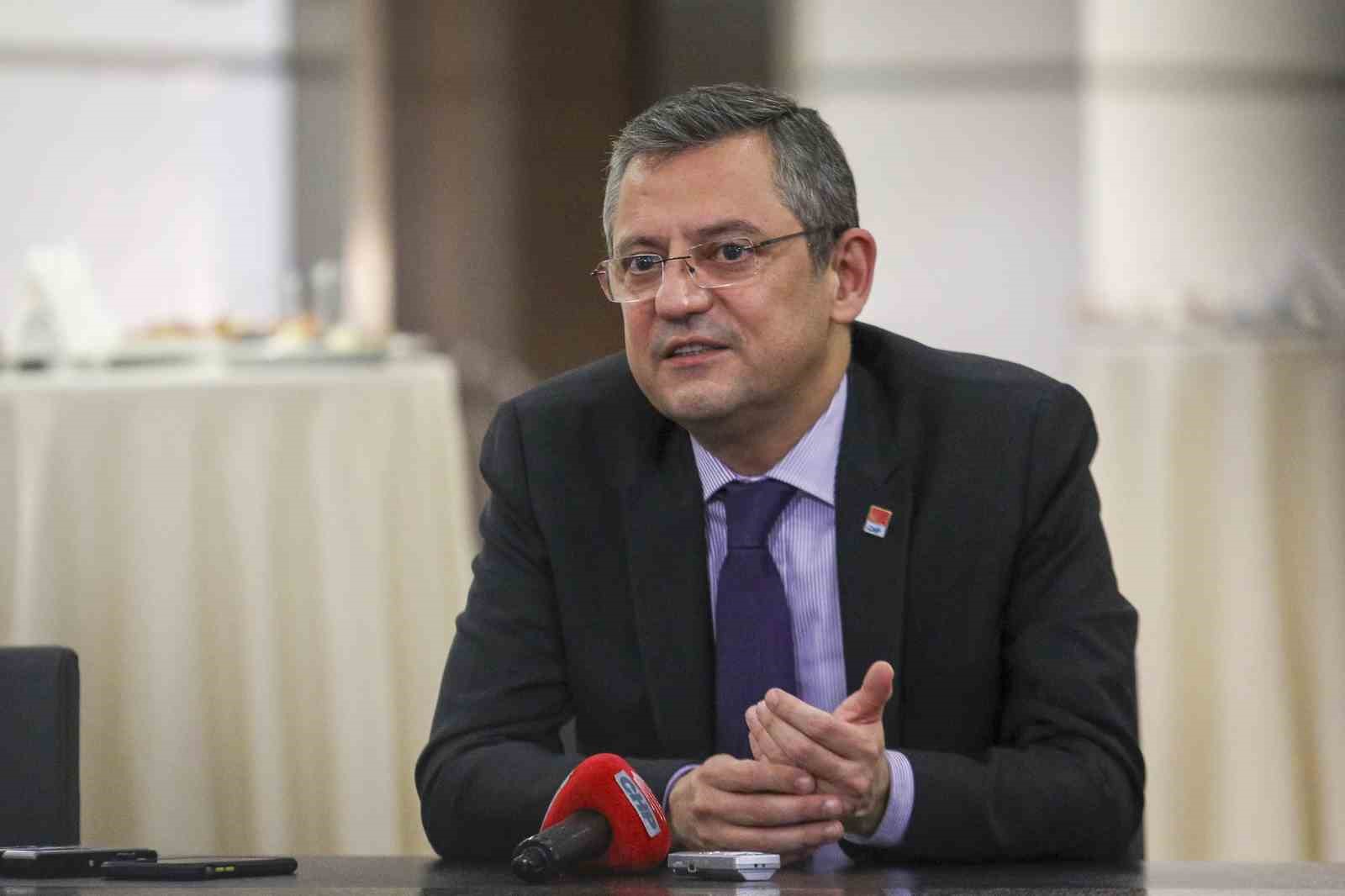 CHP lideri Özel: “Ben Mansur Bey ile bu fikrimi paylaştığımda Mansur Bey’in bayağı hoşuna gitmişti”