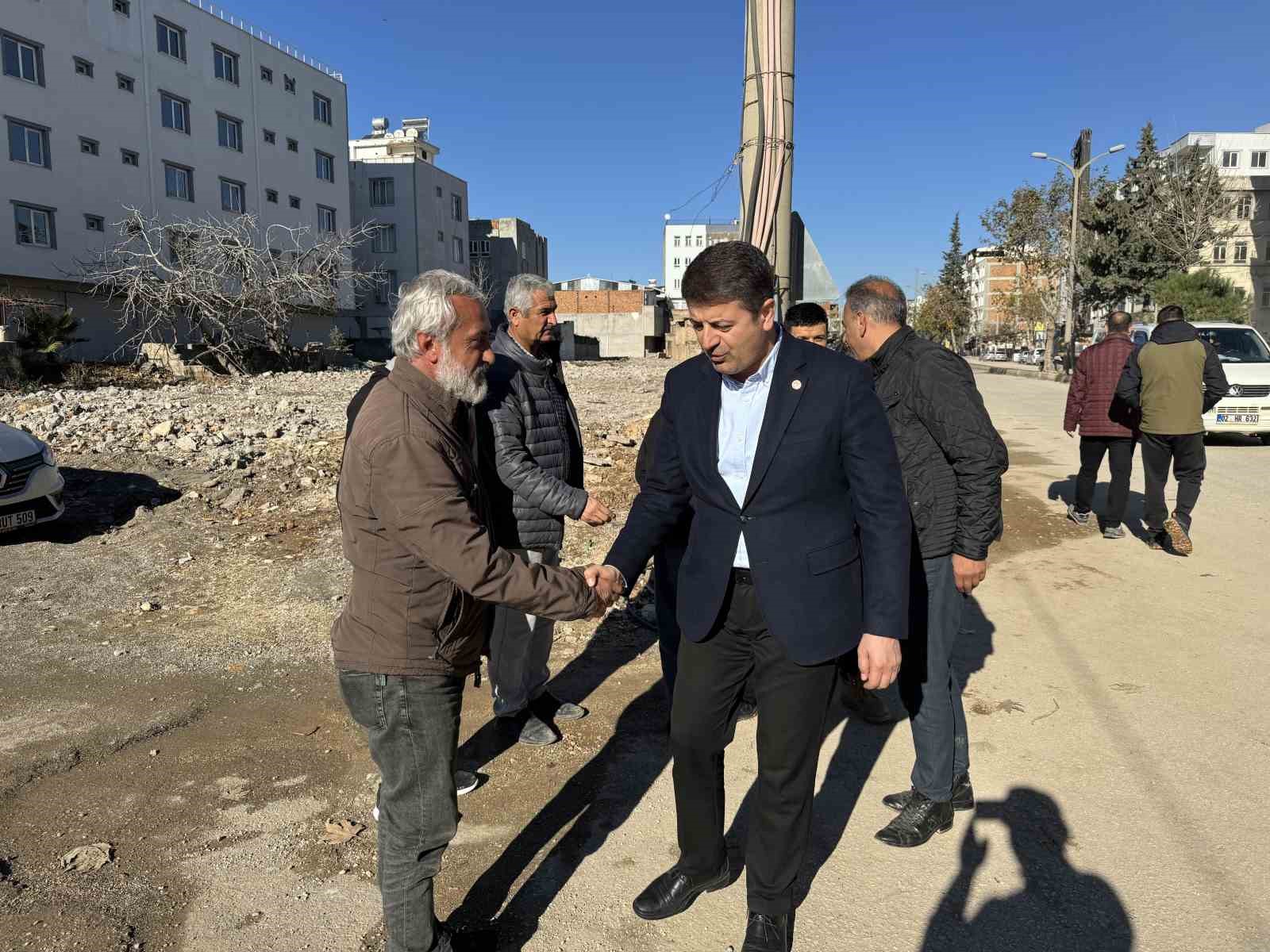 Milletvekili Tutdere’den deprem konutları açıklaması