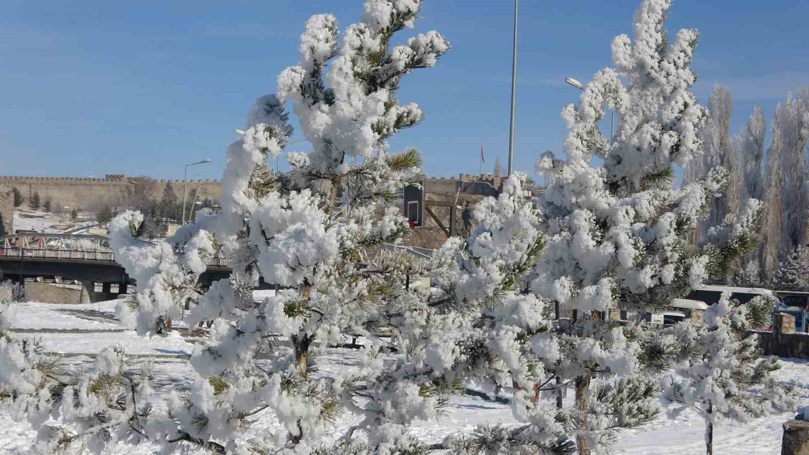 Ardahan’da dondurucu soğukları: Göle -29,8 derece