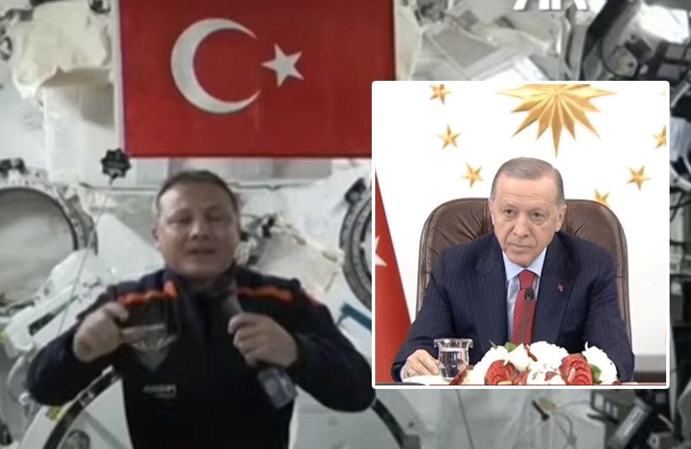 Cumhurbaşkanı Erdoğan, ilk Türk astronot Alper Gezeravcı ile görüştü