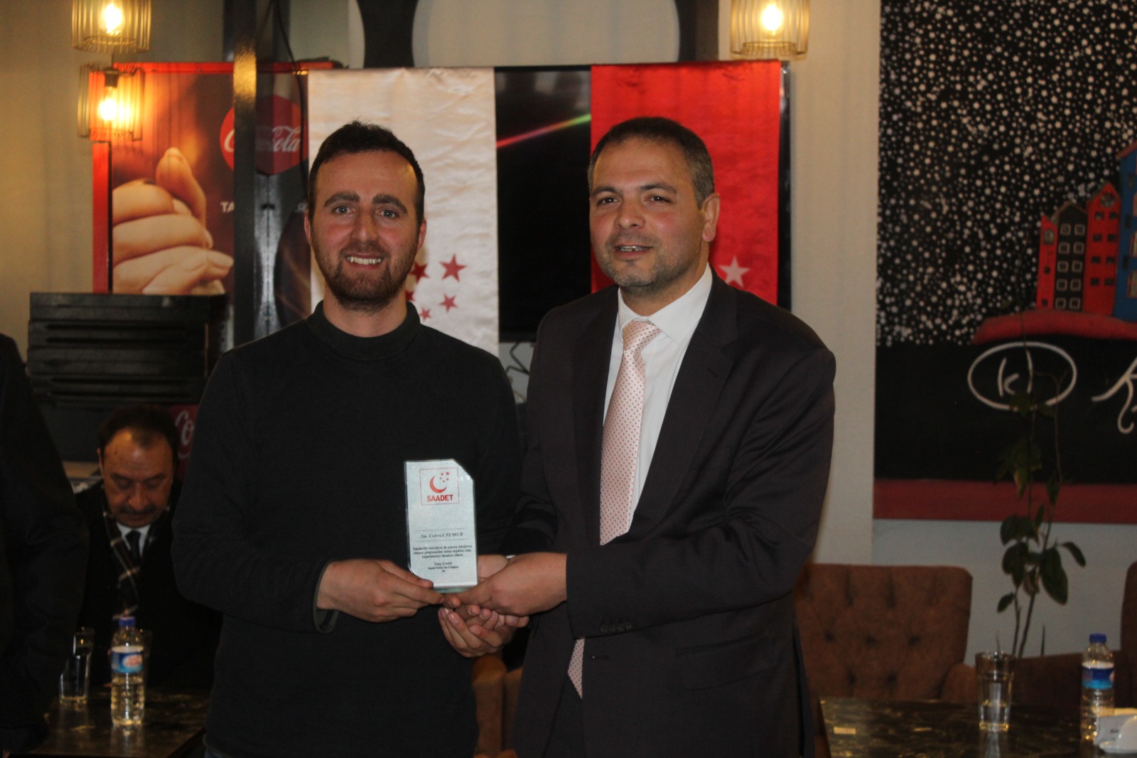 Saadet Partisi Van İl Başkanlığından Haber Gürpınar’a plaket