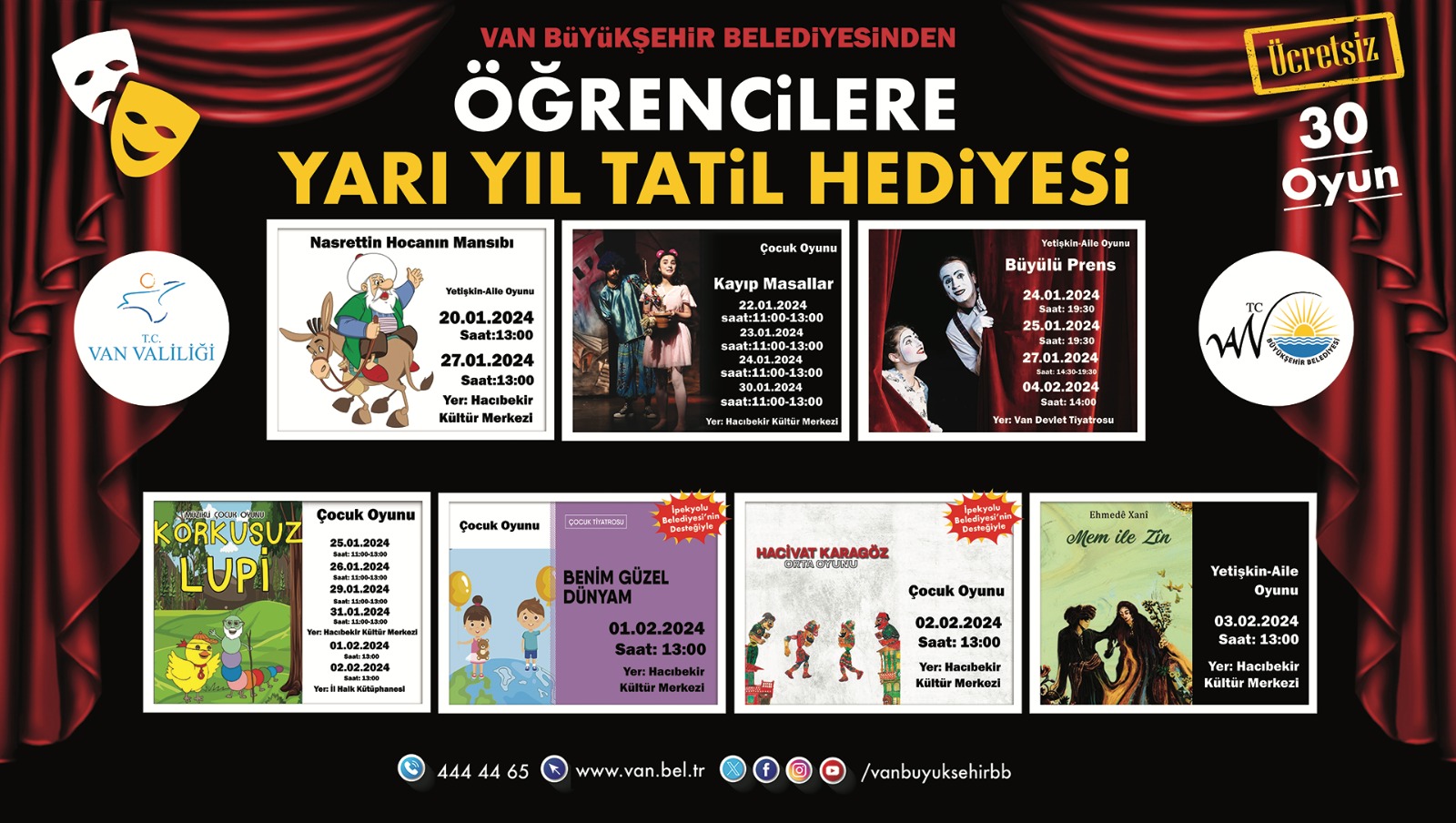 Büyükşehir Belediyesi’nden Çocuklara Karne Hediyesi