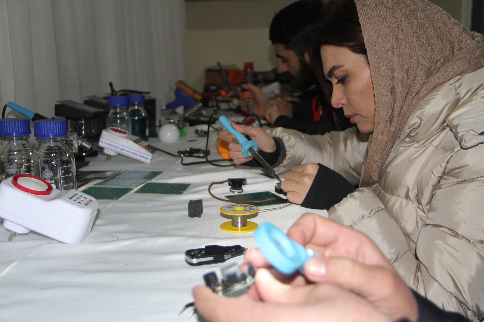 Van’da üretilen ampulün işlevi kendisinden daha büyük