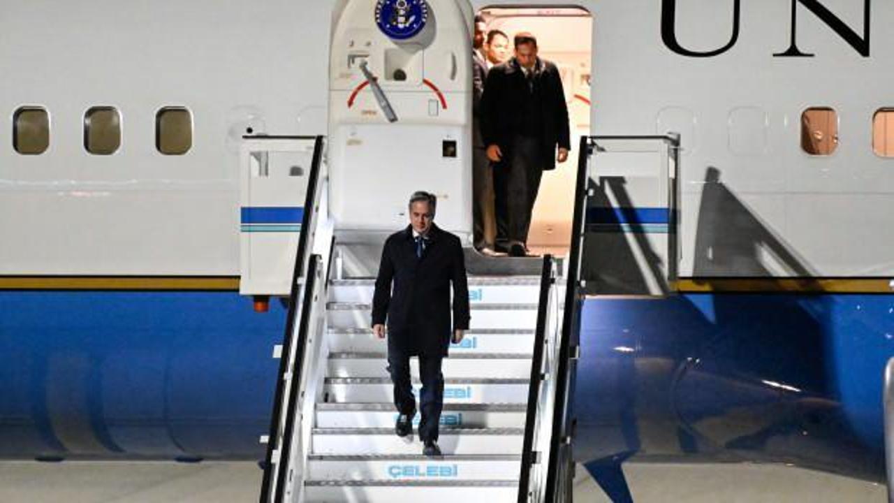 ABD Dışişleri Bakanı Blinken Türkiye’ye geldi