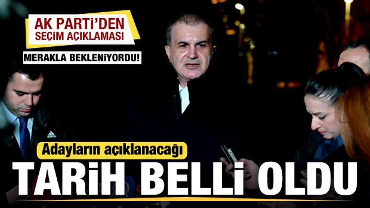 AK Parti’den yerel seçim açıklaması! Adayların açıklanacağı tarih belli oldu