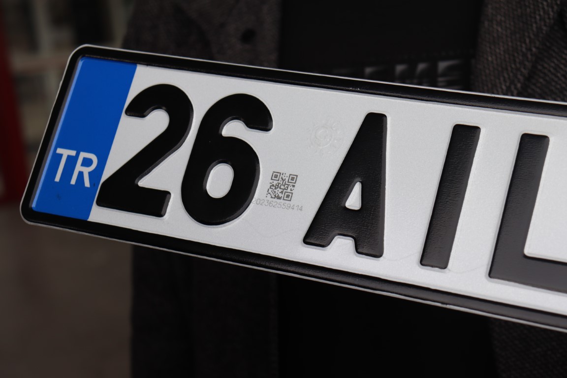 1 Ocak itibariyle plakalarda karekod uygulaması yürürlüğe girdi