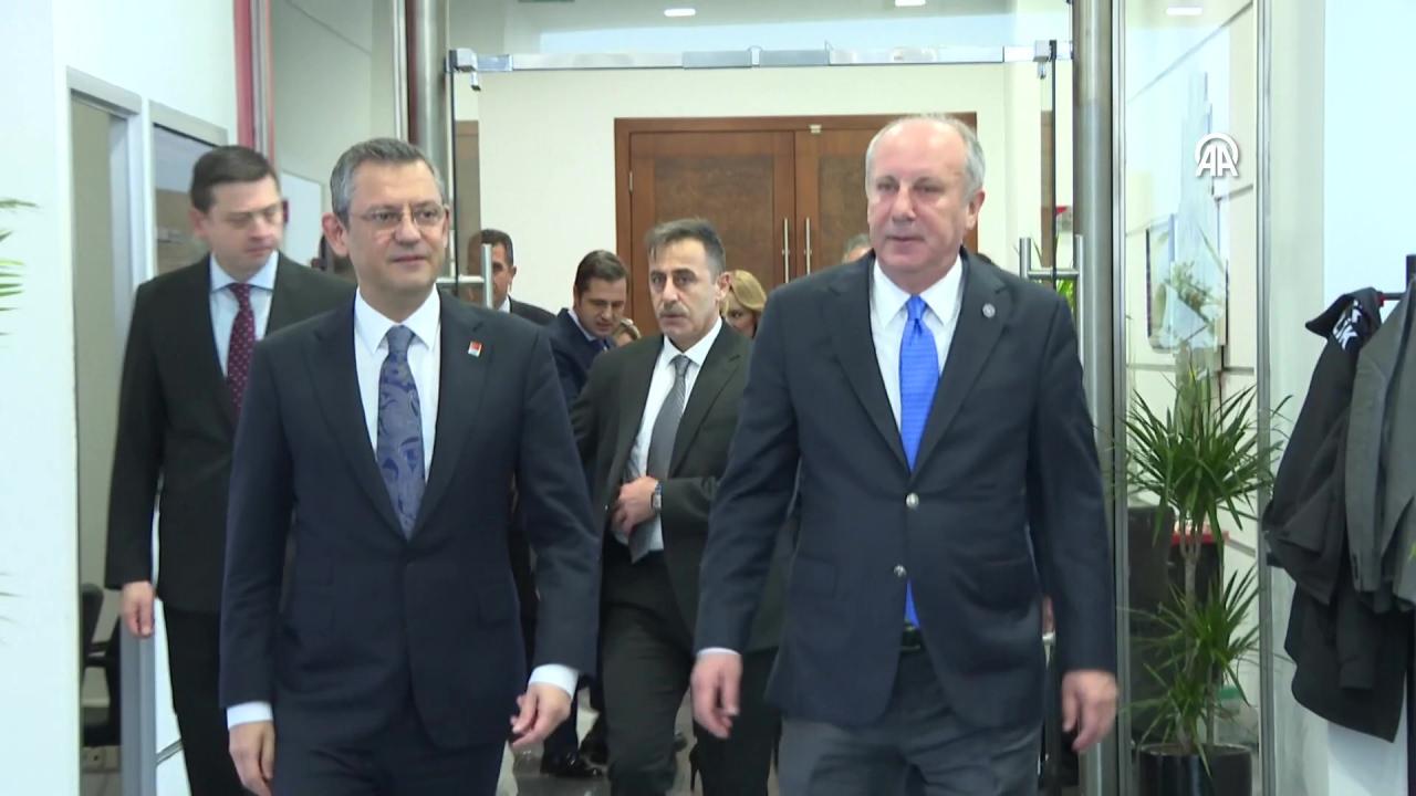 Özgür Özel, Muharrem İnce ile görüştü