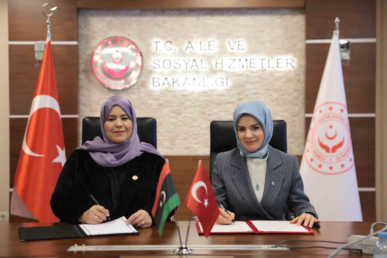 Türkiye ile Libya arasında sosyal politika ve sosyal hizmet alanlarında iş birliği