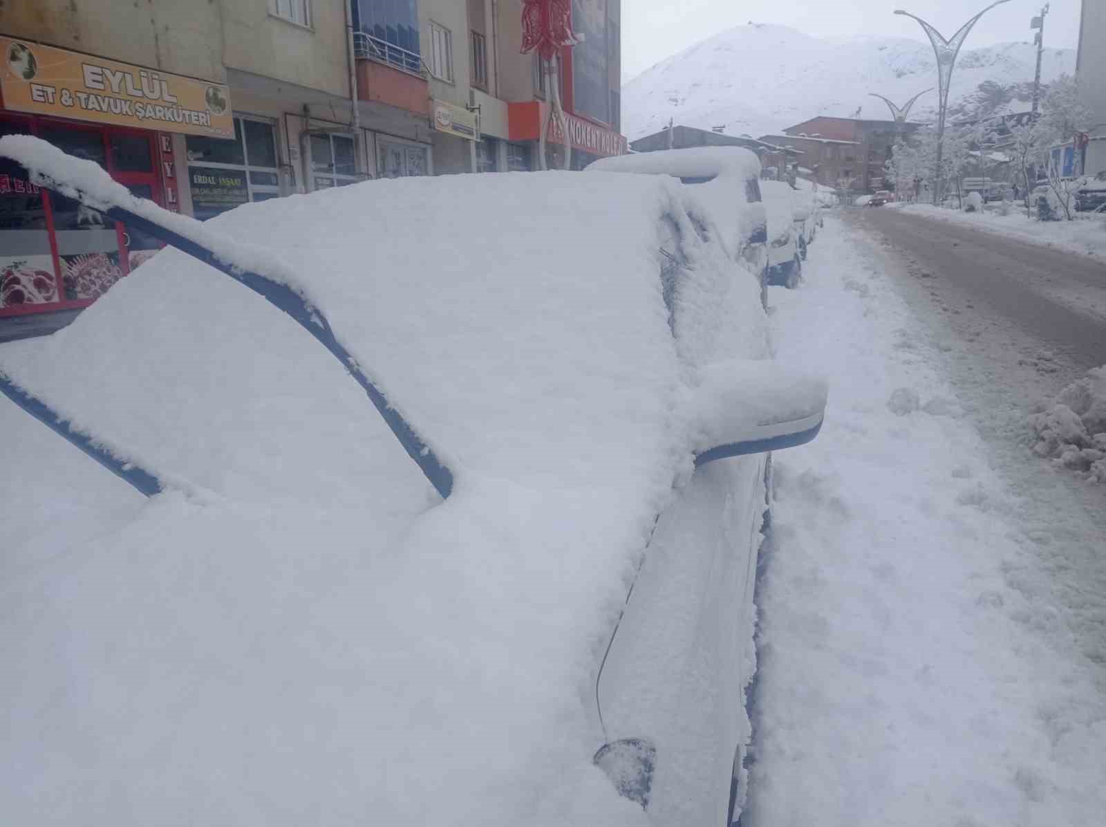 Hakkari kar hapsinde: Okullar tatil edildi, 284 yerleşim yerinin yolu kapandı