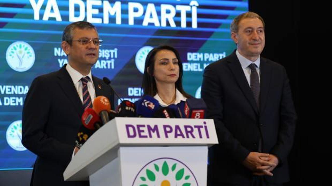 CHP’ye İstanbul’da iş birliği ziyareti! DEM’e kırmızı halıyla karşılama!
