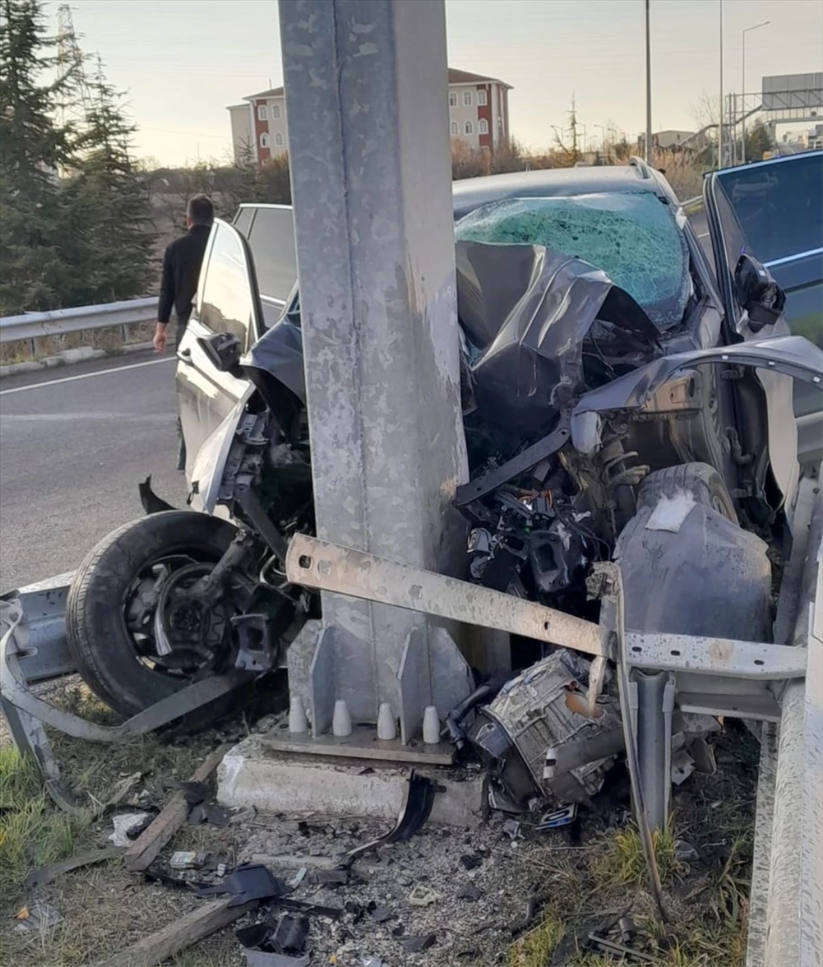 Eskişehir’de trafik kazasında yaralanan sürücü hayatını kaybetti