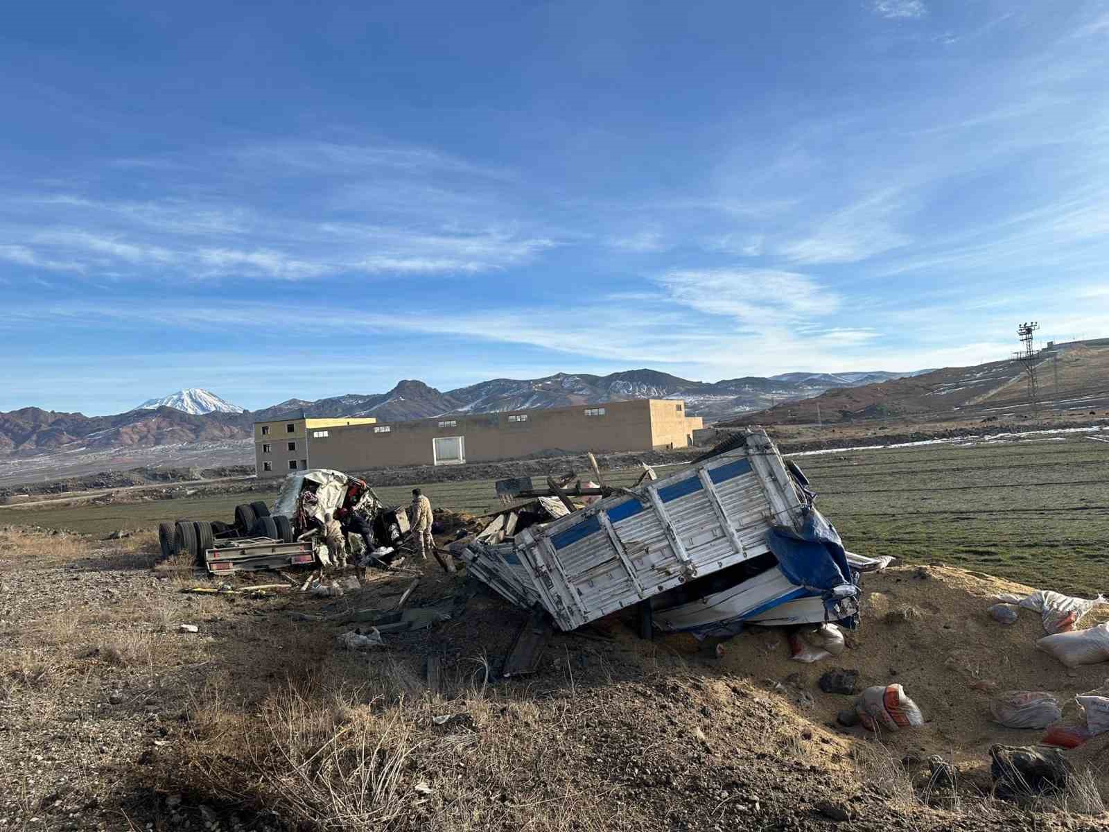 Doğubayazıt’ta feci kaza: 1 ölü