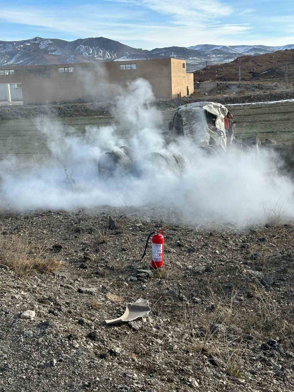 Doğubayazıt’ta feci kaza: 1 ölü
