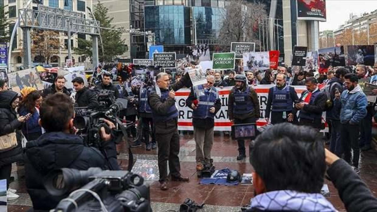 İsrail vahşeti tarihe geçecek! Katledilen 114 gazeteci için anılacak