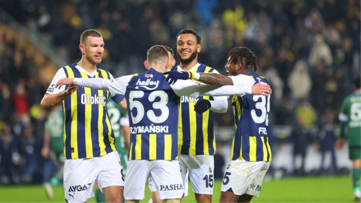 Kadıköy’de Dzeko’nun gecesi! Fenerbahçe Konyaspor’u 7-1 yendi