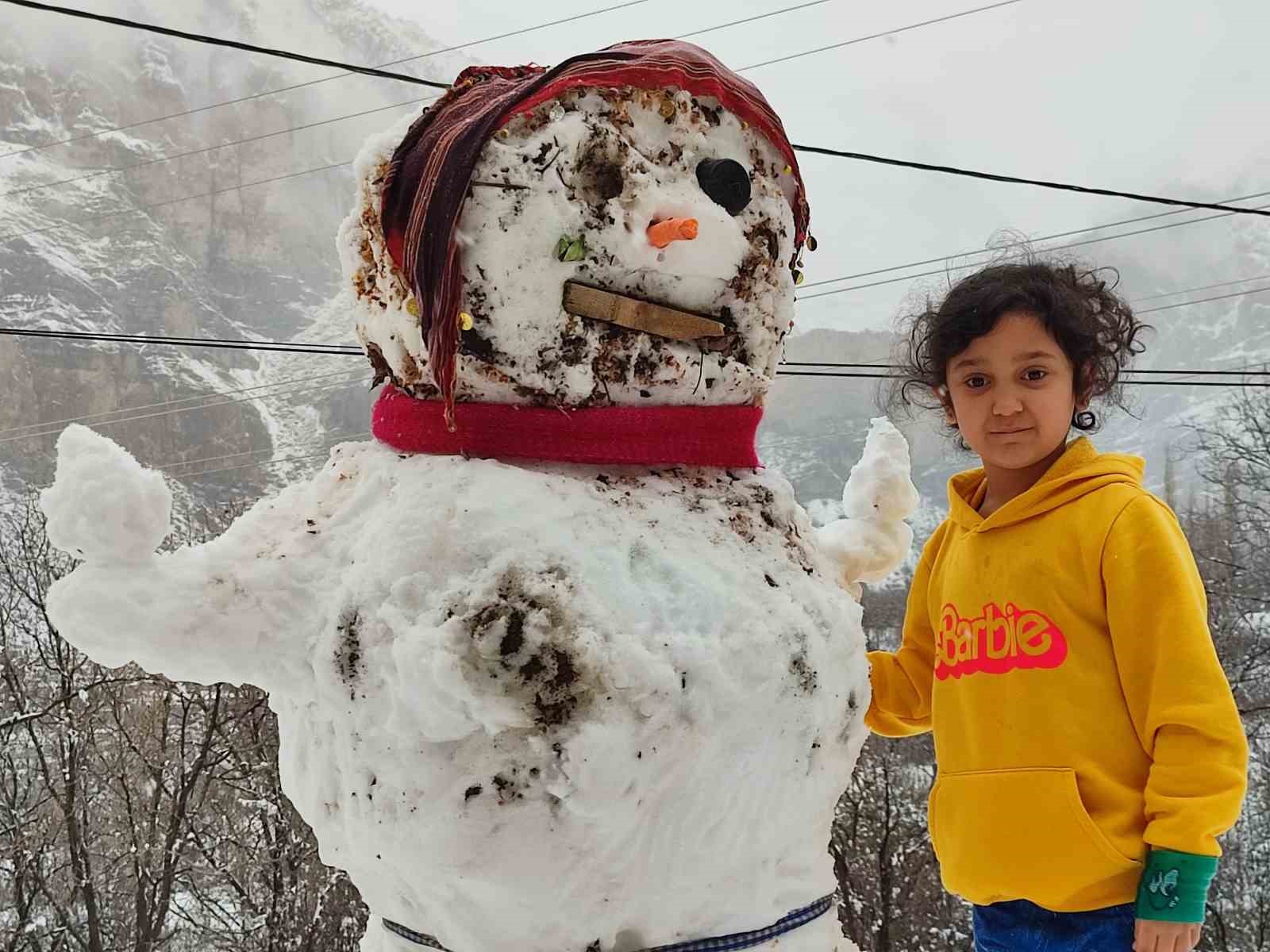 ’Kardan kadın’ yaptılar