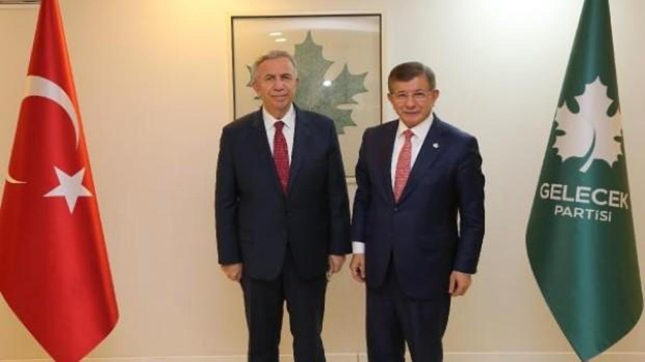 Mansur Yavaş, Davutoğlu’nu ziyaret etti