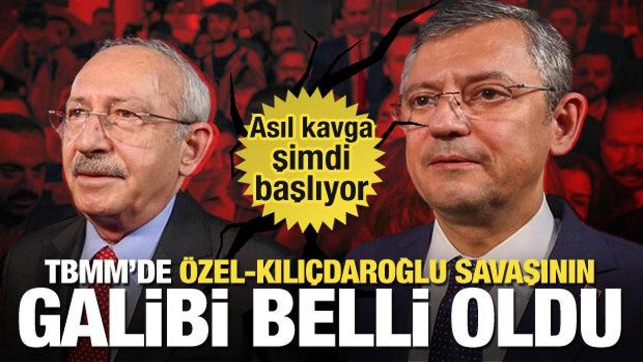 TBMM’de Özel-Kılıçdaroğlu savaşının galibi belli oldu!