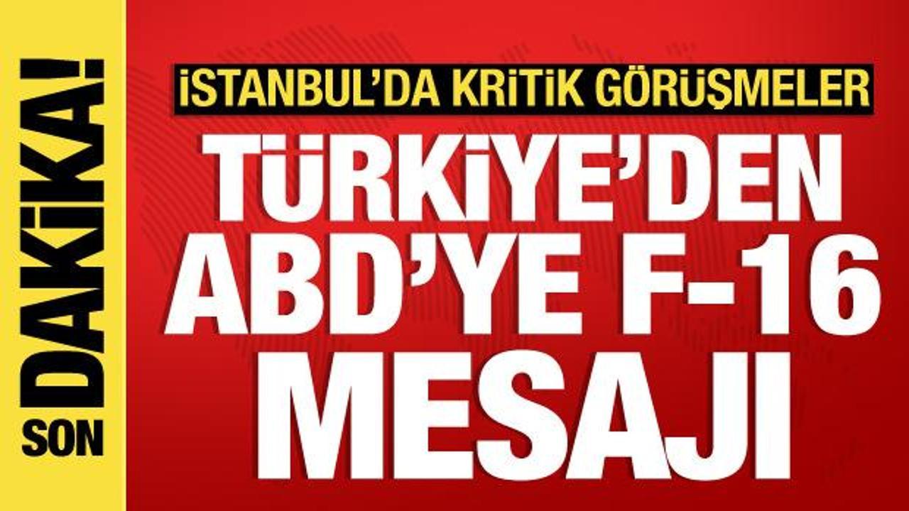 Türkiye’den ABD’ye F-16 mesajı! Blinken görüşmesinin ardından açıklama