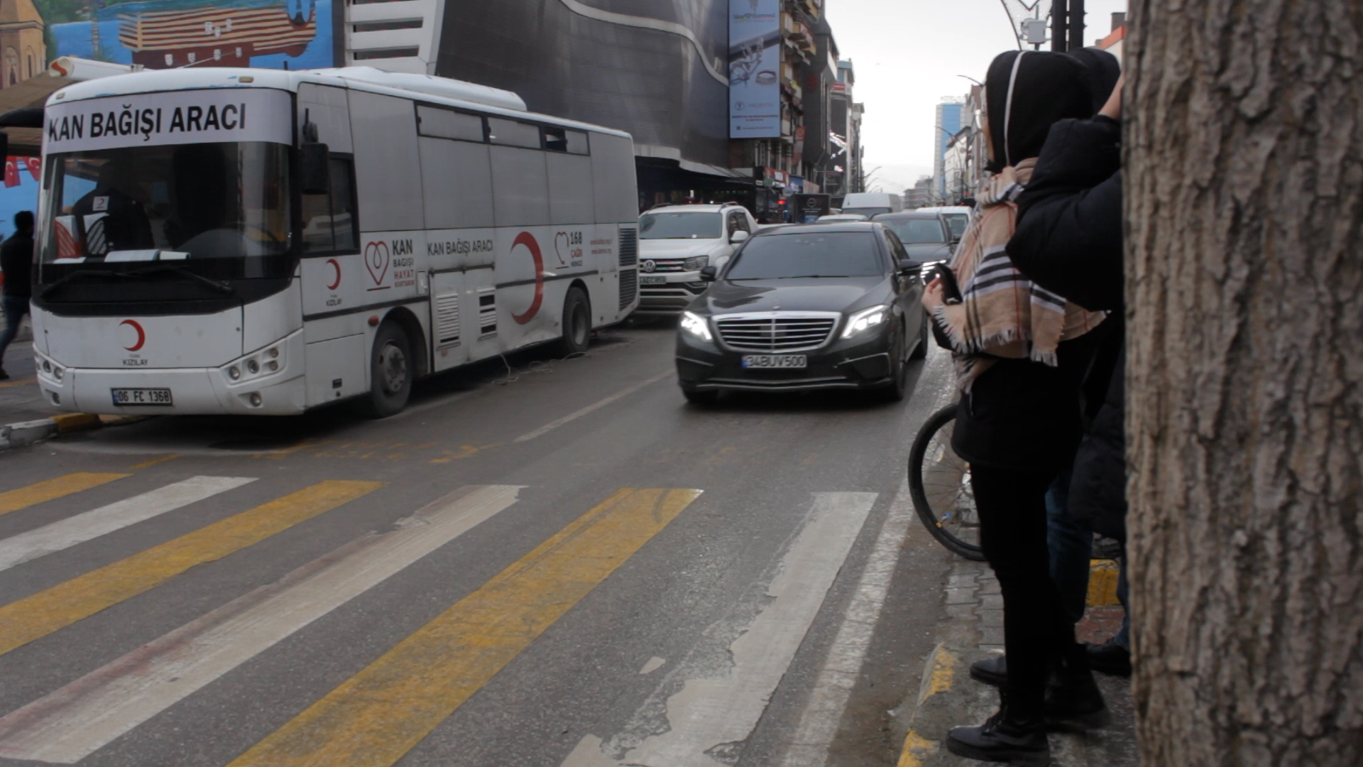 Van’da Yayaya Geçit Önceliği Yok!