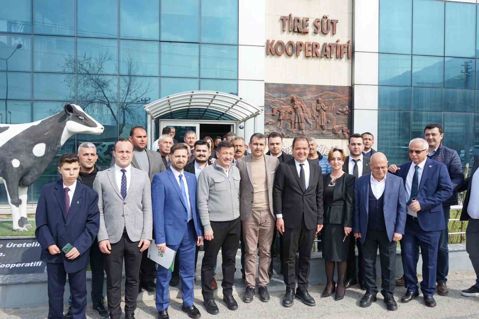 Cumhur İttifakı Adayı Hamza Dağ’dan Tire’ye müjdeler