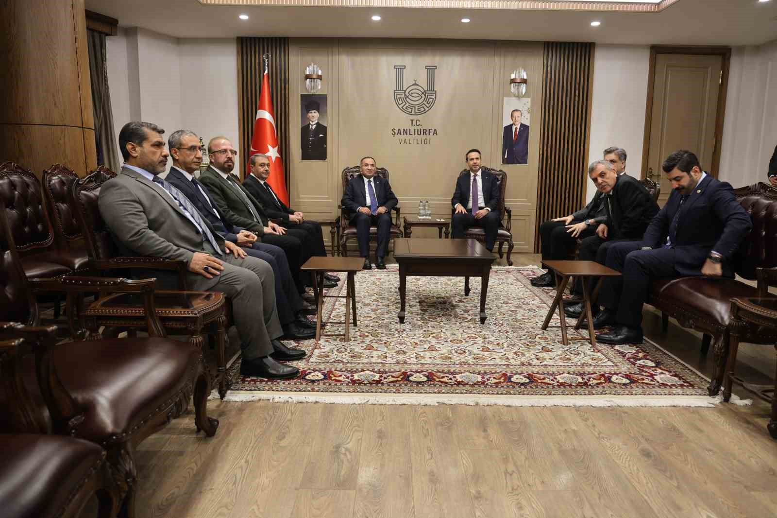Enerji ve Tabii Kaynaklar Bakanı Bayraktar Şanlıurfa’da
