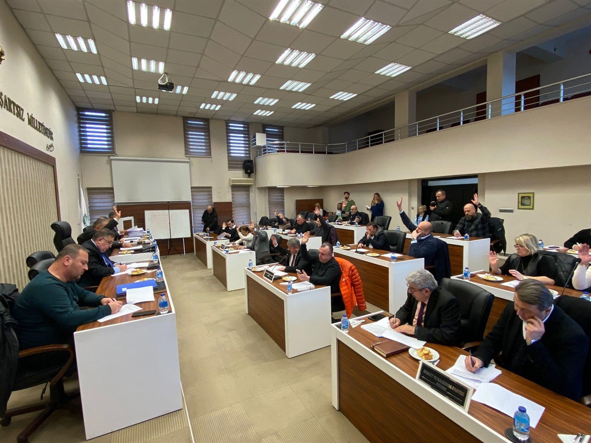 Bartın Belediye Meclisi’nde 23 madde görüşüldü