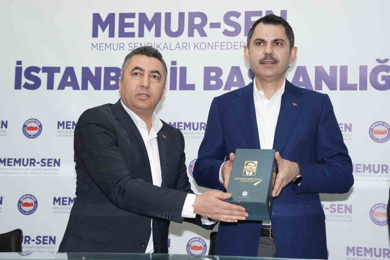 Murat Kurum’dan memurlara “ulaşımda indirim” vaadi: “Ulaşımda da elimizi taşın altına koyacağız”