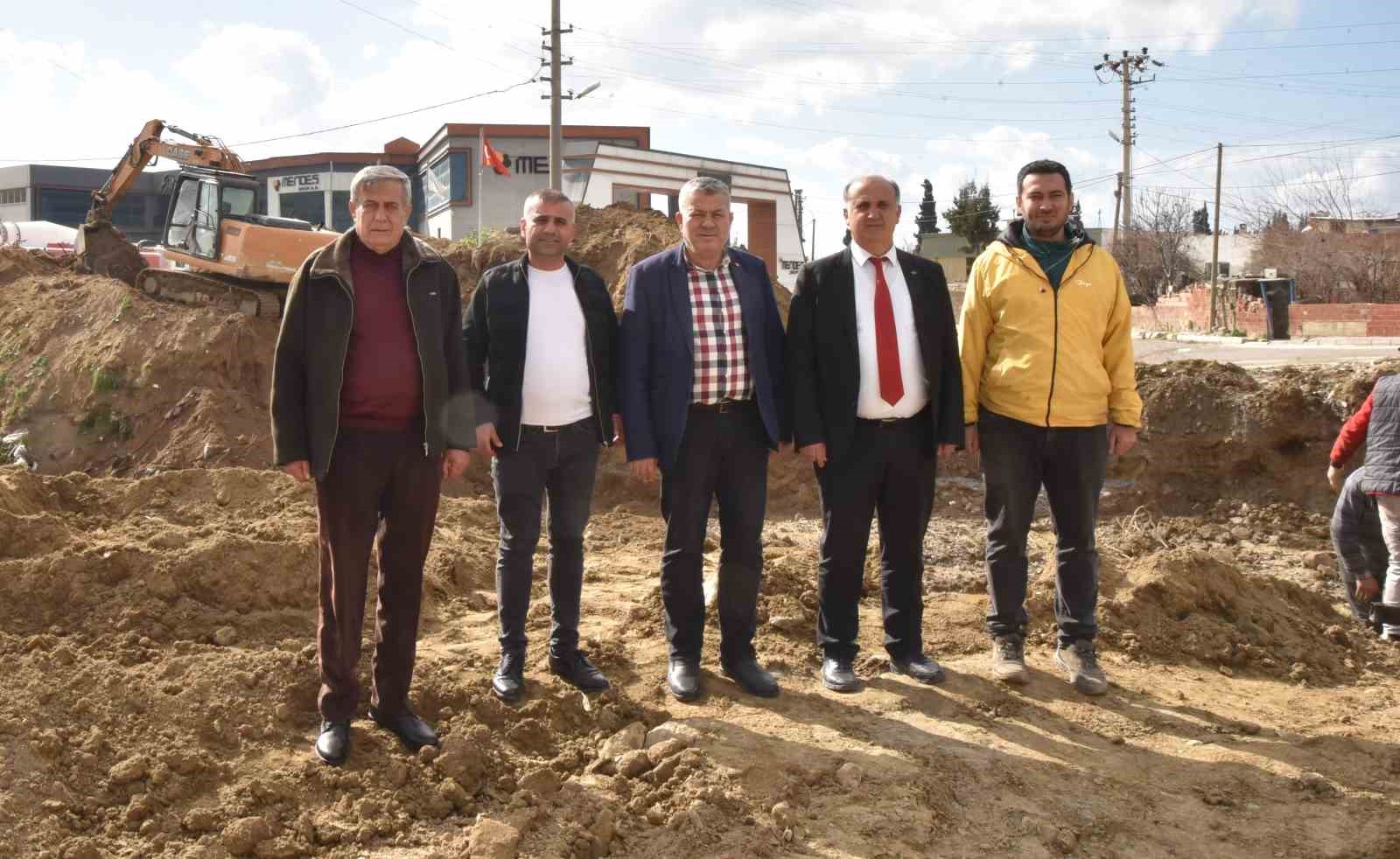 İncirliova’da Yalkıdere Çayı’na yeni köprü