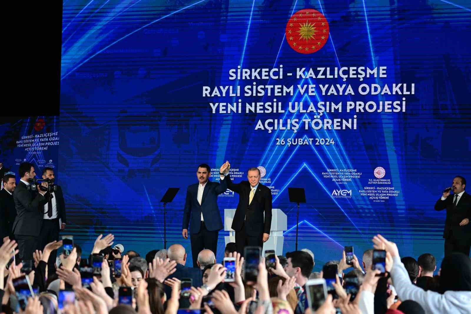 İBB Başkan Adayı Kurum: “İstanbul’umuzu da yerli ve milli ulaşım ağlarıyla örmeye aşkla devam ediyoruz”