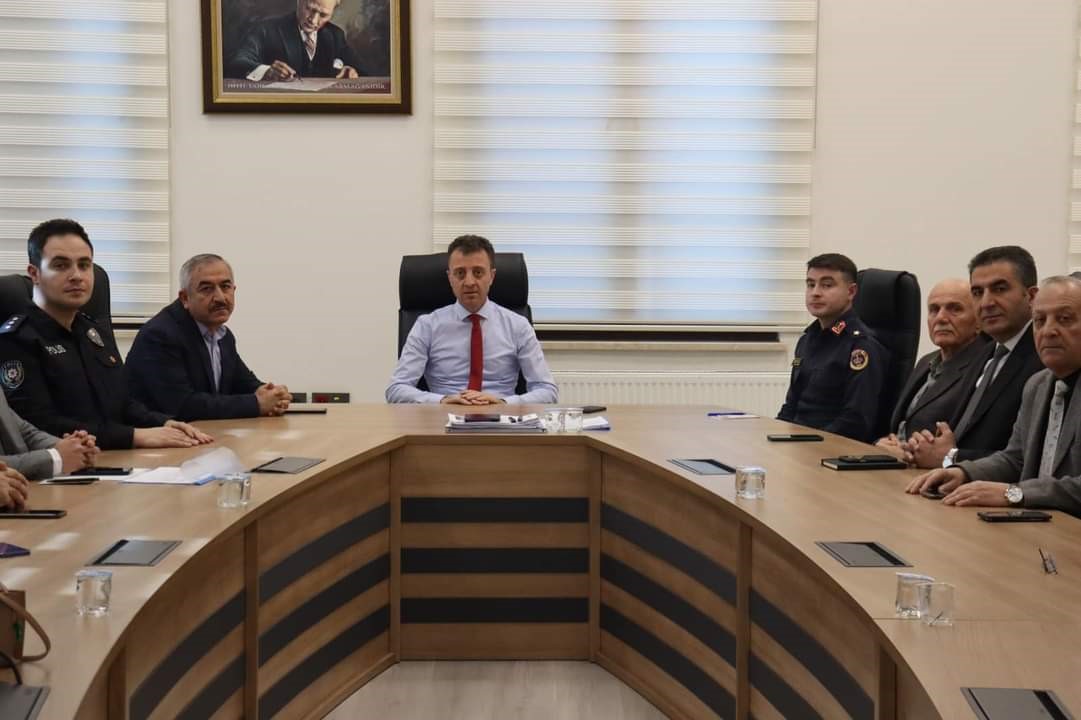 Alaca’da seçim güvenlik toplantısı yapıldı