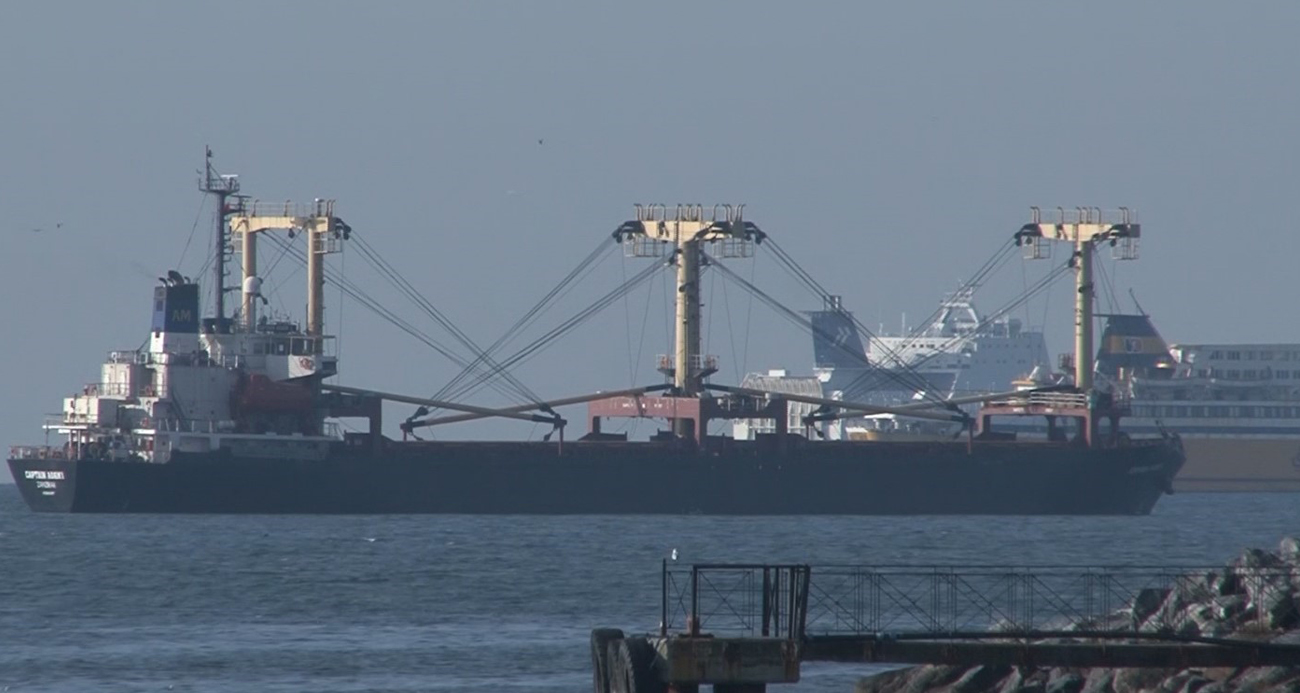 İstanbul Boğazı’nda 2 gemi çarpıştı