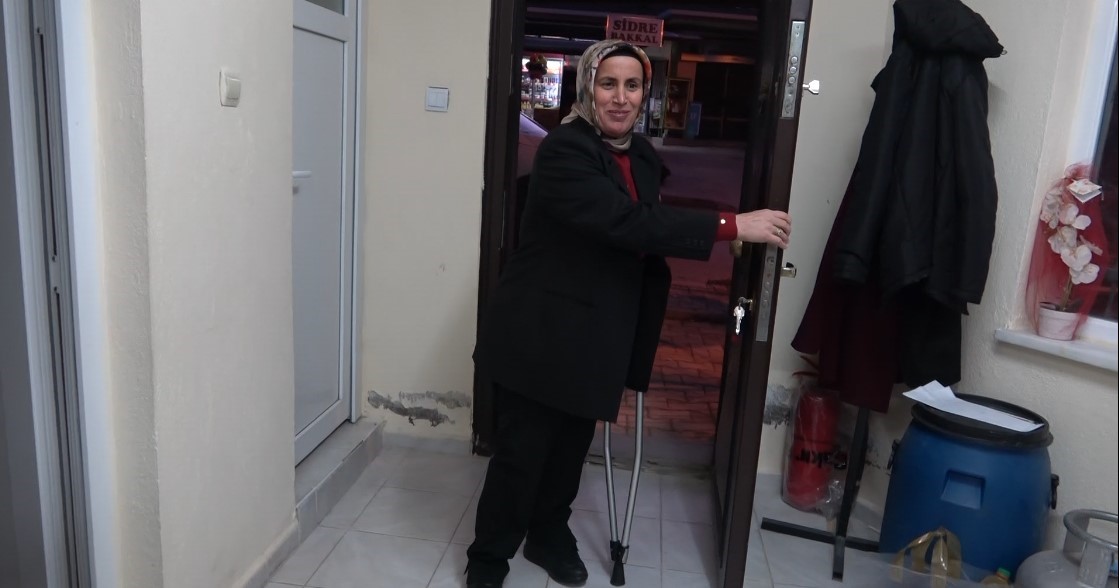 Engelini yok saydı, gelin geldiği mahalleye muhtar oldu