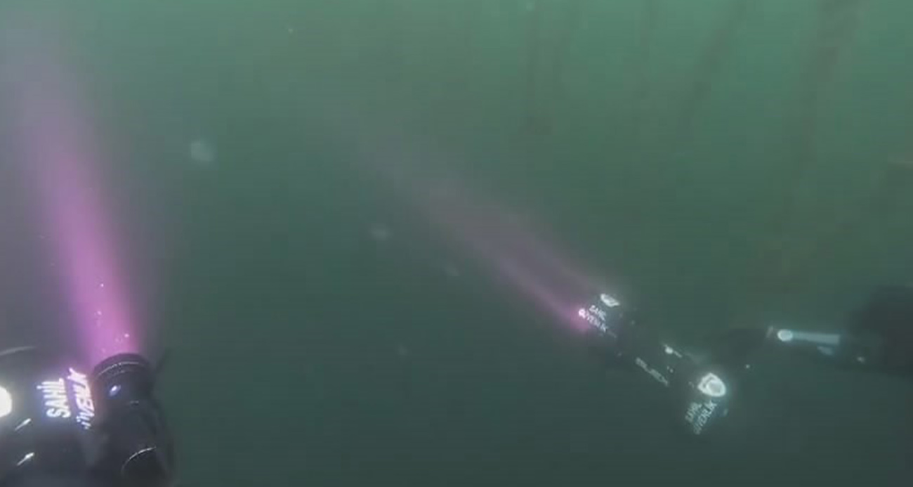 Kayıp mürettebat için 41 dalış gerçekleştirildi