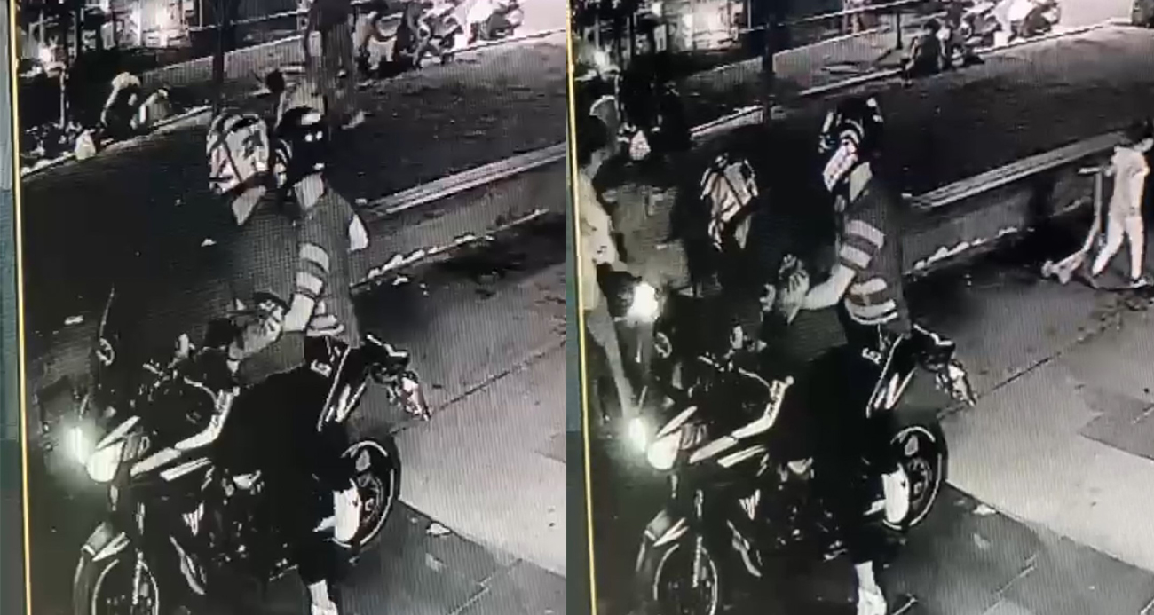 İstanbul’da sahilde oturan gence silahlı saldırı kamerada: “Abi mi oldunuz” deyip kurşun yağdırdı