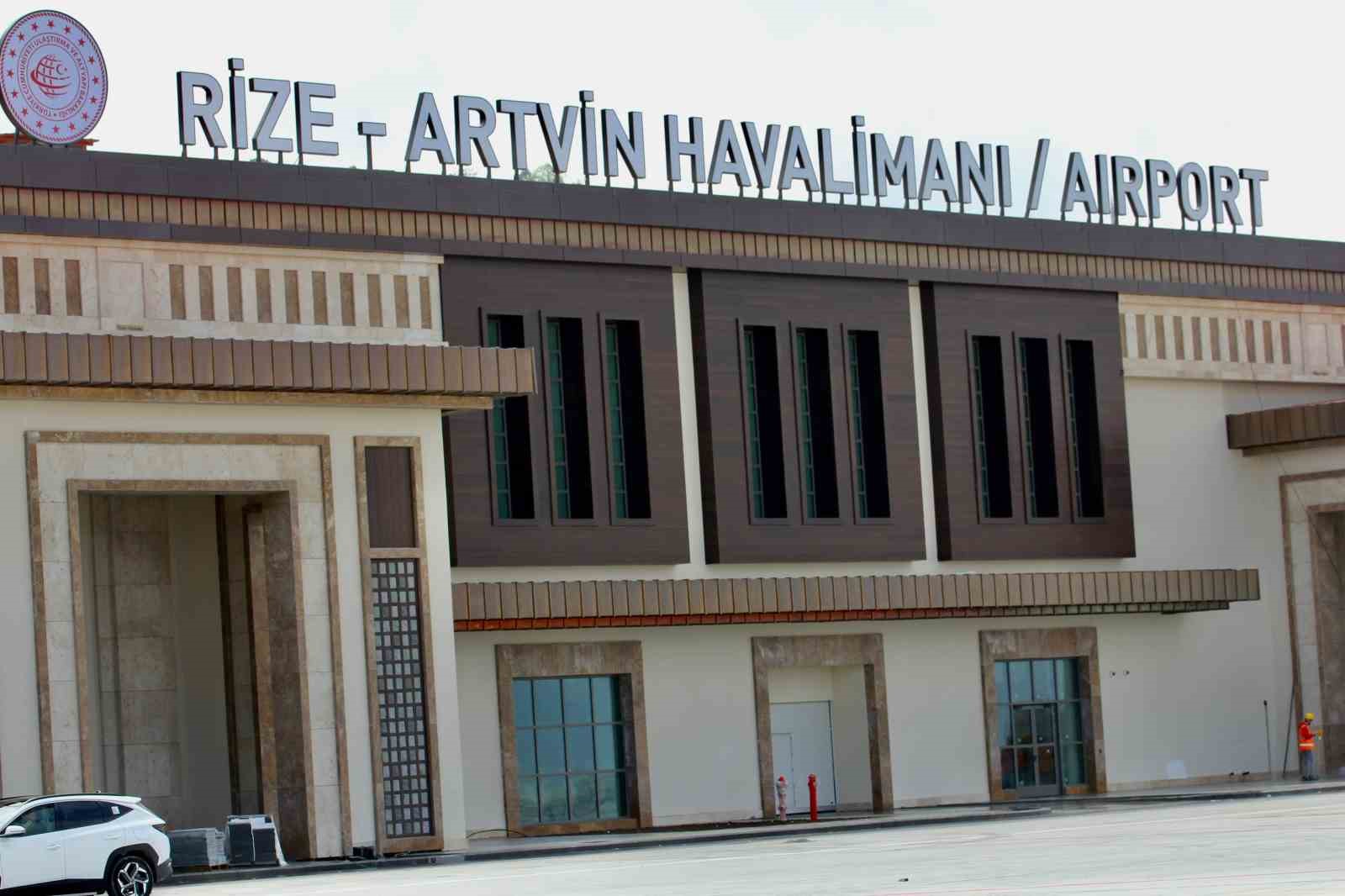 Rize-Artvin Havalimanını 2024 yılının ilk ayında 85 bin 794 yolcu kullandı