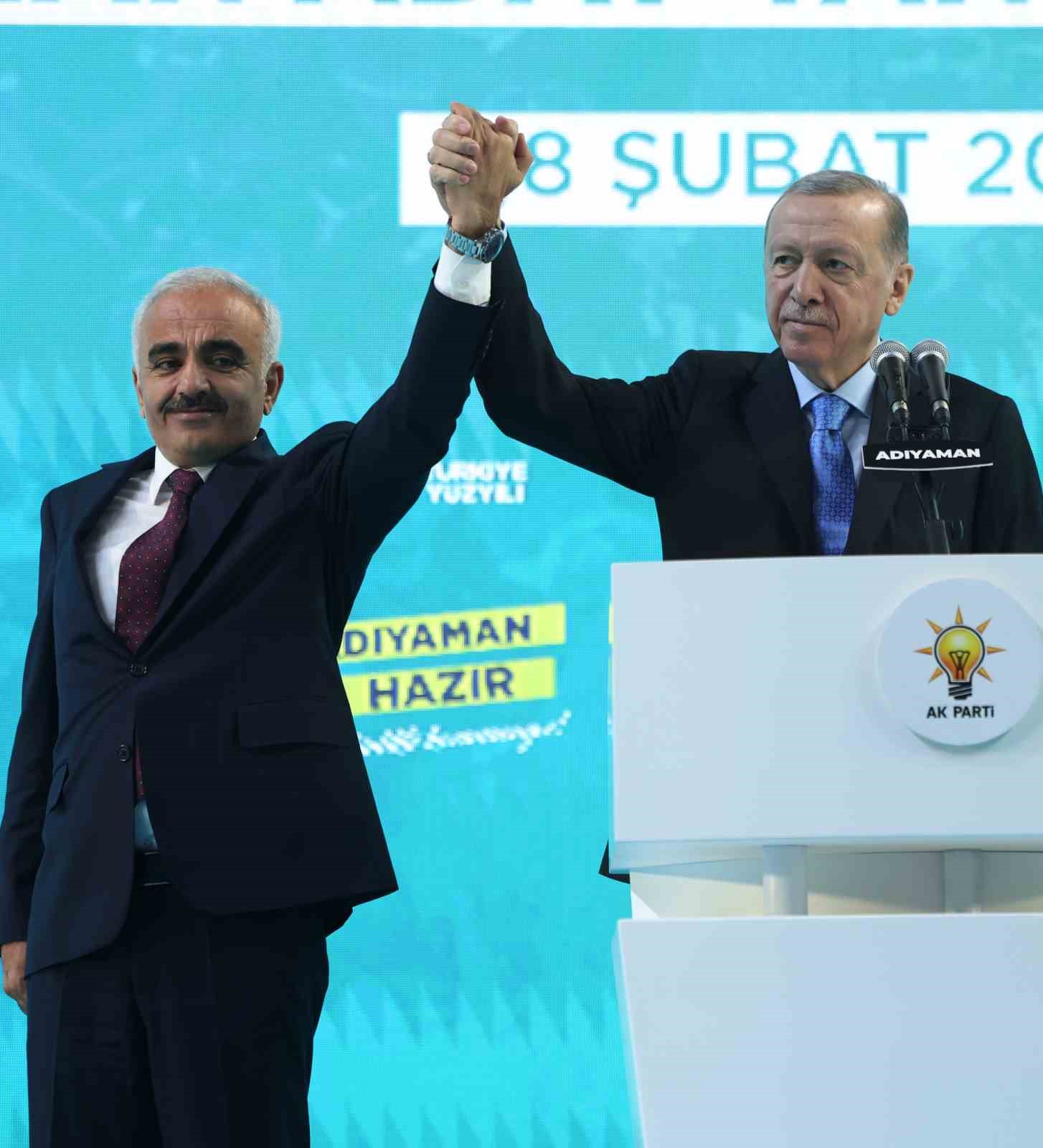 Cumhurbaşkanı Erdoğan: “Belediyecilikte AK Parti ve Cumhur İttifakı’yla yarışabilecek hiçbir babayiğit yoktur”