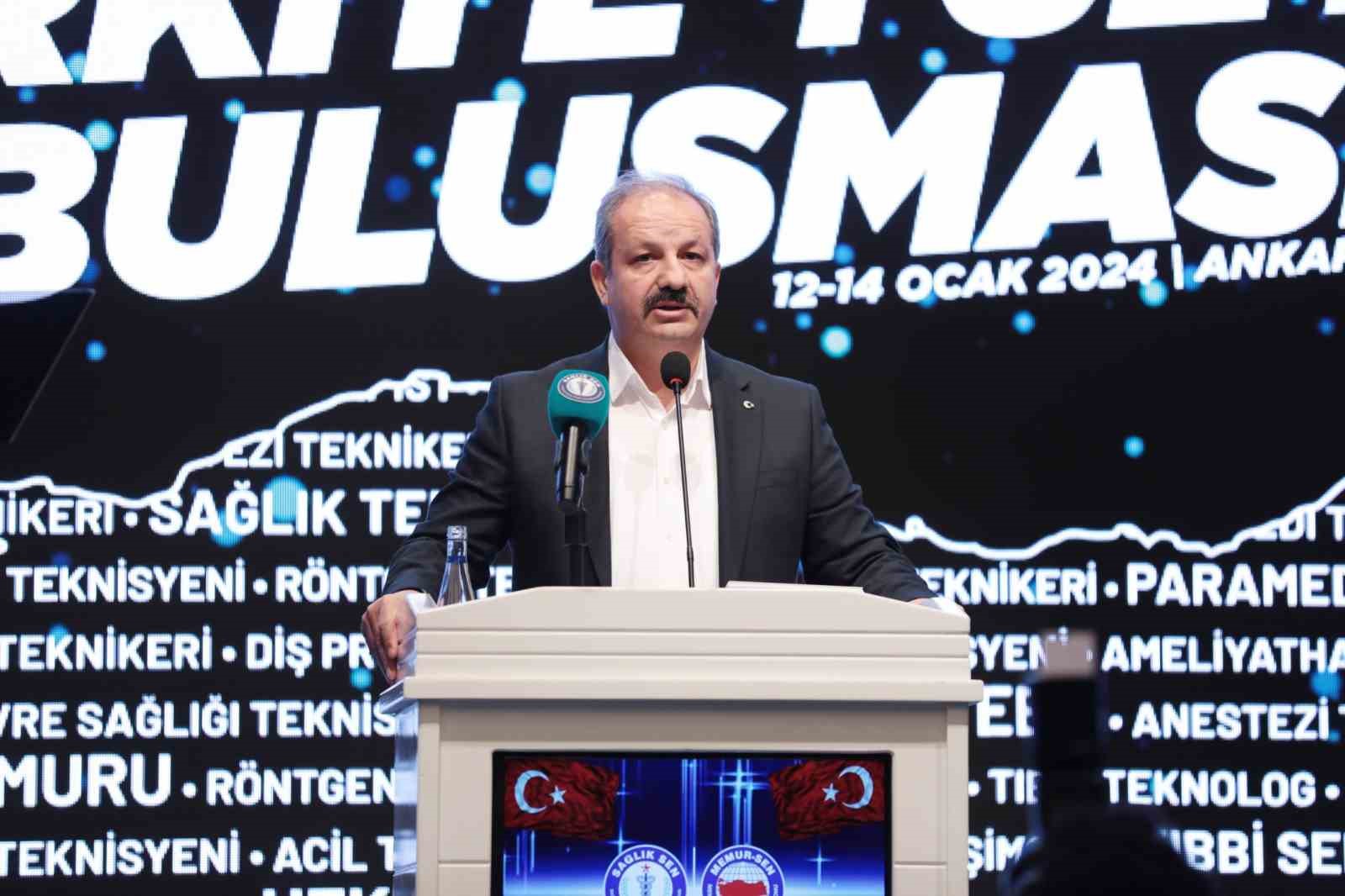 Sağlık-Sen Genel Başkanı Doğan: 