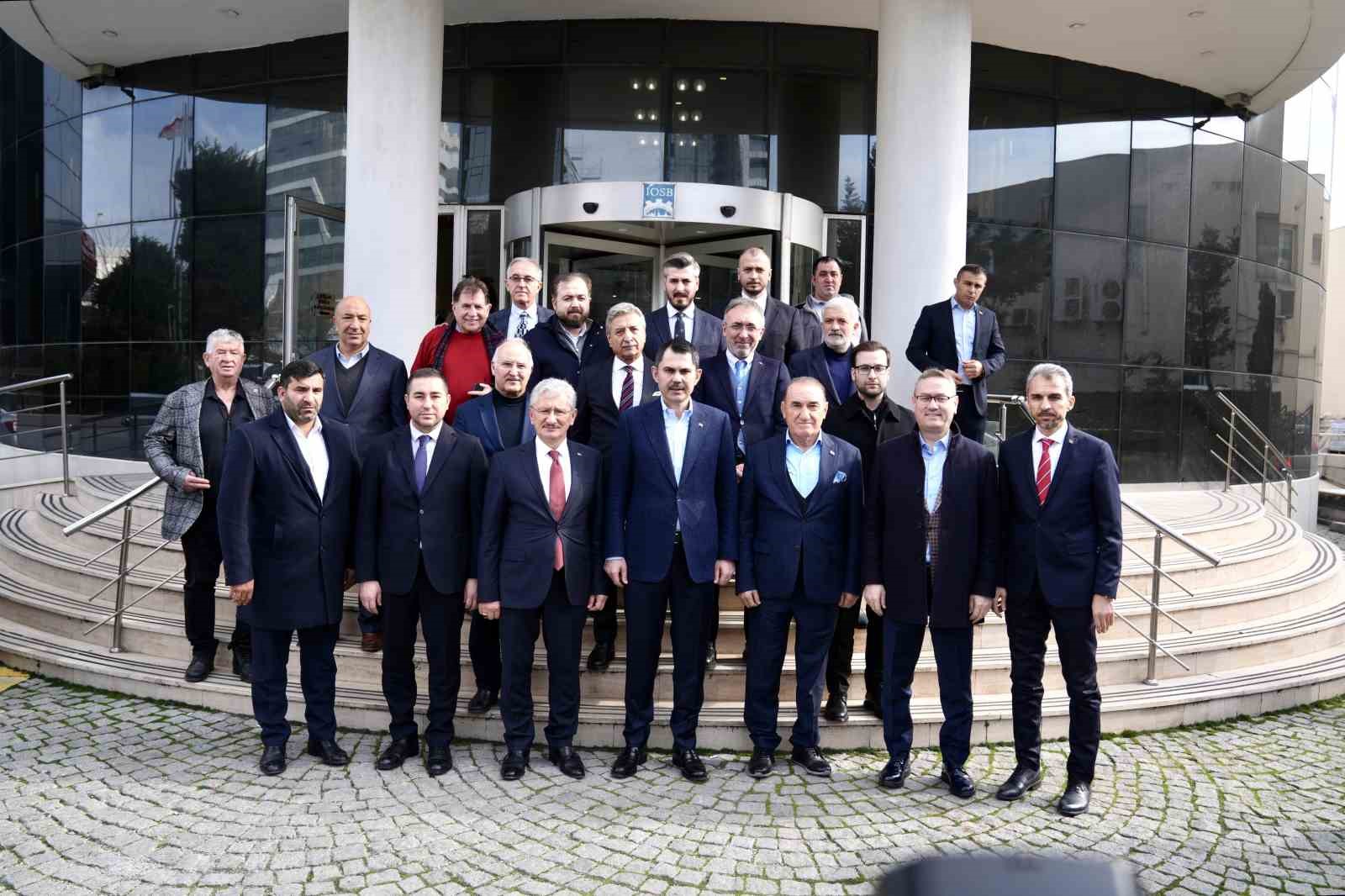 Murat Kurum, İkitelli Organize Sanayi Sitesi’ni ziyaret etti
