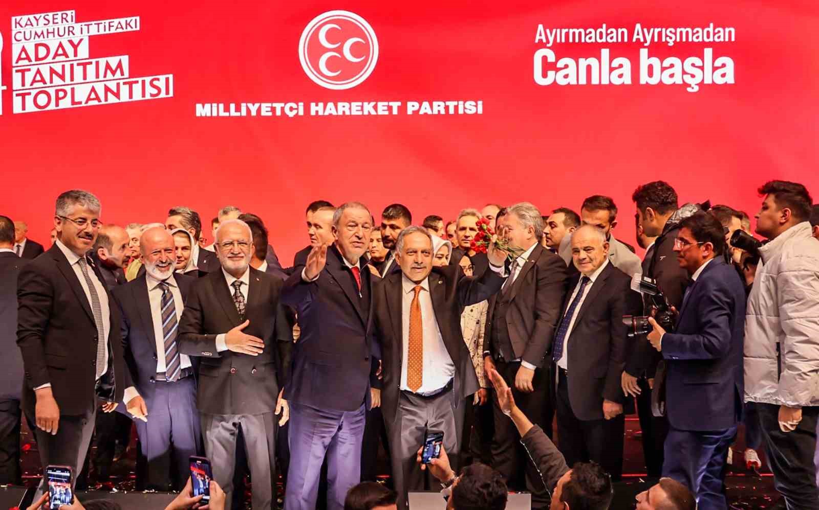 Başkan Yalçın yeniden Talas adayı